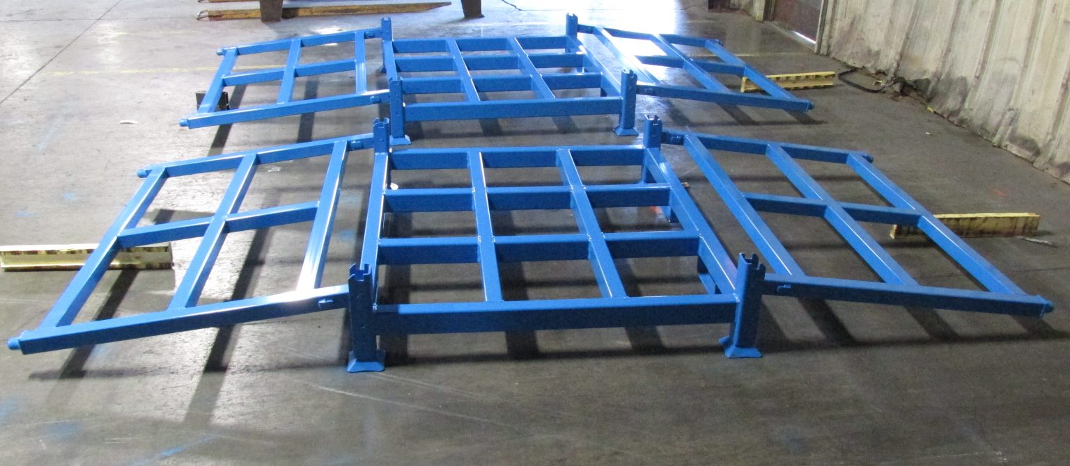 Industrial Folding Racks | Collapsible Stack Racks - Tier-Rack