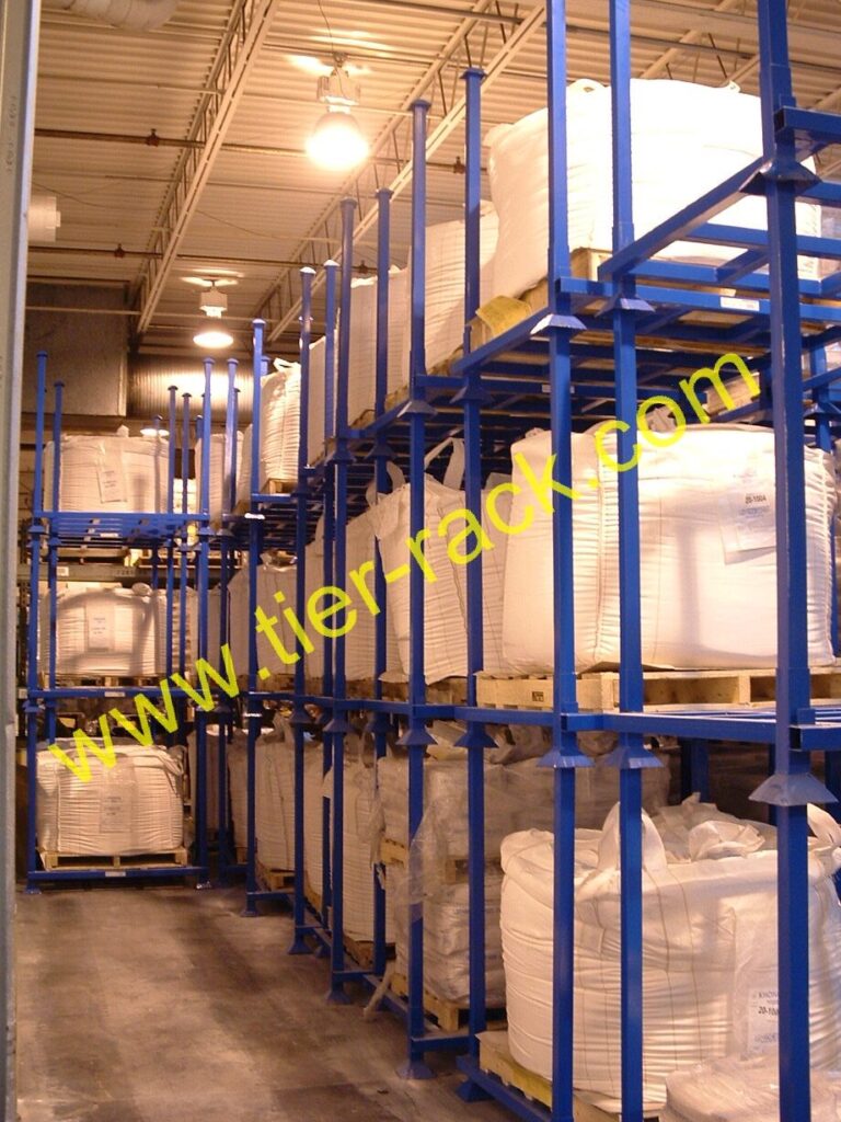 Tier-Rack Custom Warehouse Racks, Stack Racks, Wire Mesh Bins, Pad Racks, Pallet Racks, Portable Racks, Moveable Racks