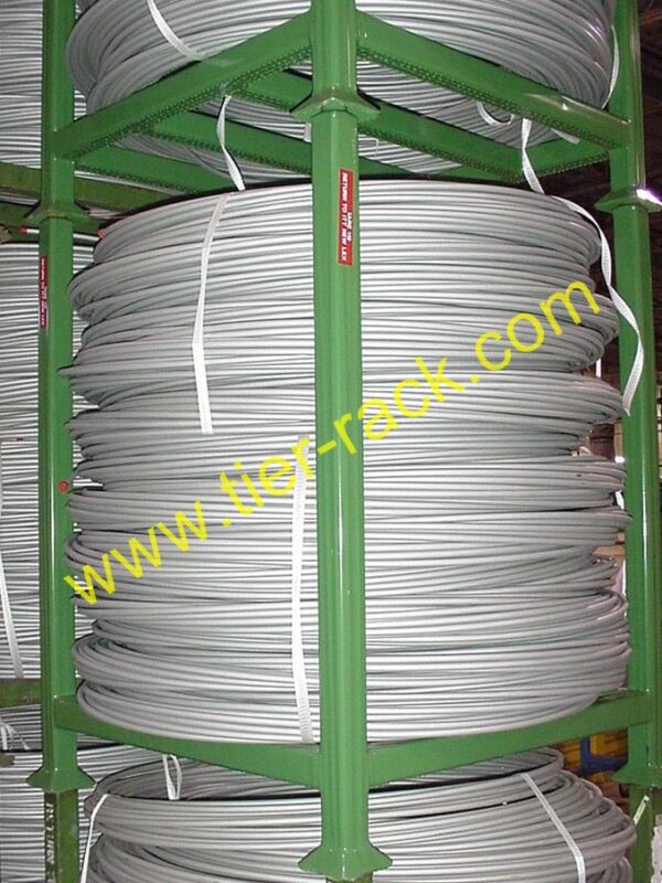 Coiler Rack Heavy-Duty Coil Racks | Steel Coil Storage - Tier-Rack