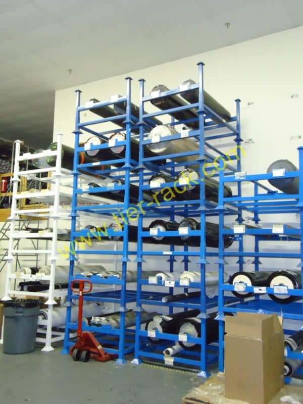 Polly Roll Racking Suspended Roll Racks for Secure Storage | Tier-Rack® Space-Saving Solutions