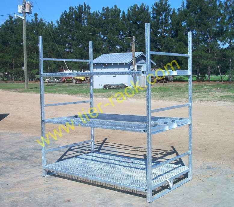 Tier-Rack Custom Warehouse Racks, Stack Racks, Wire Mesh Bins, Pad Racks, Pallet Racks, Portable Racks, Moveable Racks