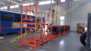 Bus Tire Racks | Stack Racks for Bus Tires - Tier-Rack