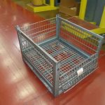 Tier-Rack Corporation’s Used Wire Mesh Baskets U-01104 Are Now on Sale.