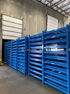 Tier-Rack Custom Warehouse Racks, Stack Racks, Wire Mesh Bins, Pad Racks, Pallet Racks, Portable Racks, Moveable Racks