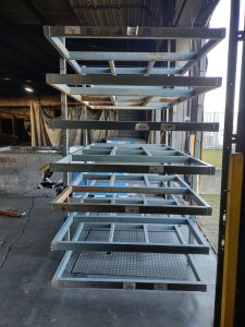 Tier-Rack Custom Warehouse Racks, Stack Racks, Wire Mesh Bins, Pad Racks, Pallet Racks, Portable Racks, Moveable Racks