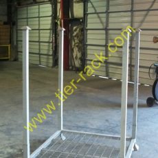 Tier-Rack Custom Warehouse Racks, Stack Racks, Wire Mesh Bins, Pad Racks, Pallet Racks, Portable Racks, Moveable Racks