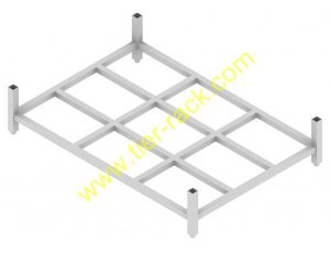 Tier-Rack Custom Warehouse Racks, Stack Racks, Wire Mesh Bins, Pad Racks, Pallet Racks, Portable Racks, Moveable Racks