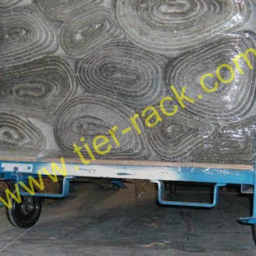 warehouse cart for carpet rolls