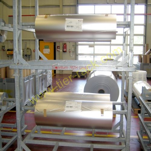 Tier-Rack folding stack racks
