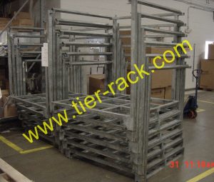Tier-Rack Custom Warehouse Racks, Stack Racks, Wire Mesh Bins, Pad Racks, Pallet Racks, Portable Racks, Moveable Racks