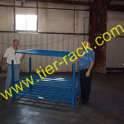Tier-Rack Custom Warehouse Racks, Stack Racks, Wire Mesh Bins, Pad Racks, Pallet Racks, Portable Racks, Moveable Racks