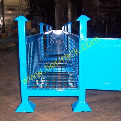 Tier-Rack Custom Warehouse Racks, Stack Racks, Wire Mesh Bins, Pad Racks, Pallet Racks, Portable Racks, Moveable Racks