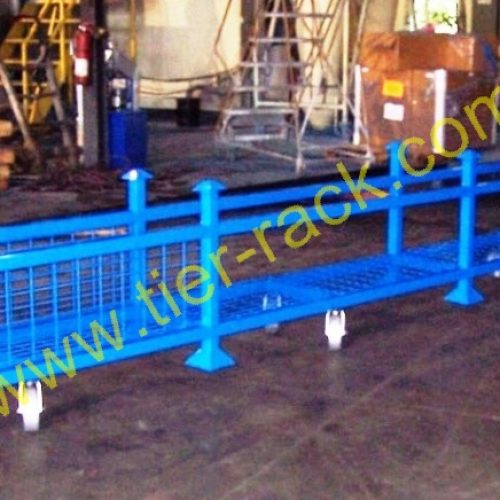 stackable cart side view