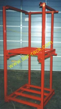 Tier-Rack Custom Warehouse Racks, Stack Racks, Wire Mesh Bins, Pad Racks, Pallet Racks, Portable Racks, Moveable Racks