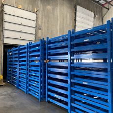 Tier-Rack Custom Warehouse Racks, Stack Racks, Wire Mesh Bins, Pad Racks, Pallet Racks, Portable Racks, Moveable Racks