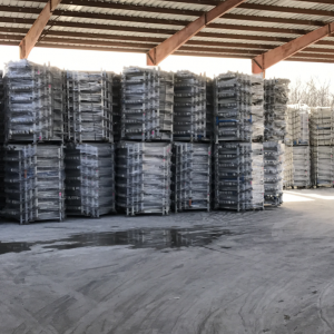 used-racks-at-comog Tier-Rack Custom Warehouse Racks, Stack Racks, Wire Mesh Bins, Pad Racks, Pallet Racks, Portable Racks, Moveable Racks